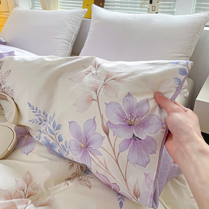 91家纺网 家纺一手货源 找家纺 大柏树 2026新款全棉纯棉13376印花单被套单品被套被套单件 晴川