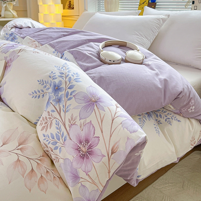 91家纺网 家纺一手货源 找家纺 大柏树 2026新款全棉纯棉13376印花单被套单品被套被套单件 晴川