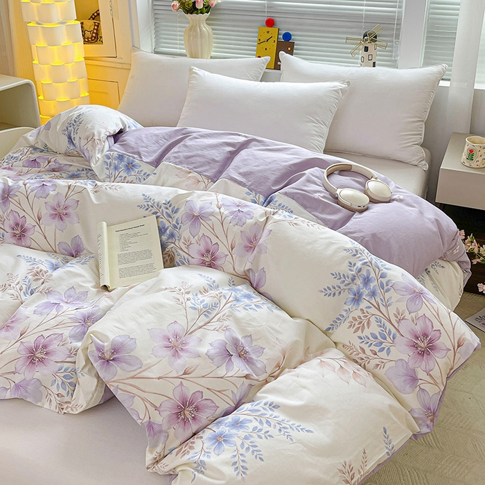 91家纺网 家纺一手货源 找家纺 大柏树 2026新款全棉纯棉13376印花单被套单品被套被套单件 晴川