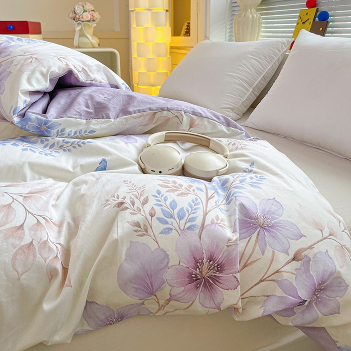 91家纺网 家纺一手货源 找家纺 大柏树 2026新款全棉纯棉13376印花单被套单品被套被套单件 晴川