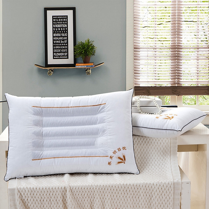 91家纺网 家纺一手货源 找家纺 莉迪娅 2026春夏新款决明子薰衣草荞麦保健枕护枕枕芯安睡助眠枕头一只 荞麦明目枕
