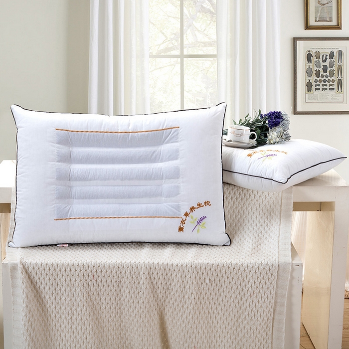 91家纺网 家纺一手货源 找家纺 莉迪娅 2026春夏新款决明子薰衣草荞麦保健枕护枕枕芯安睡助眠枕头一只 薰衣草养生枕