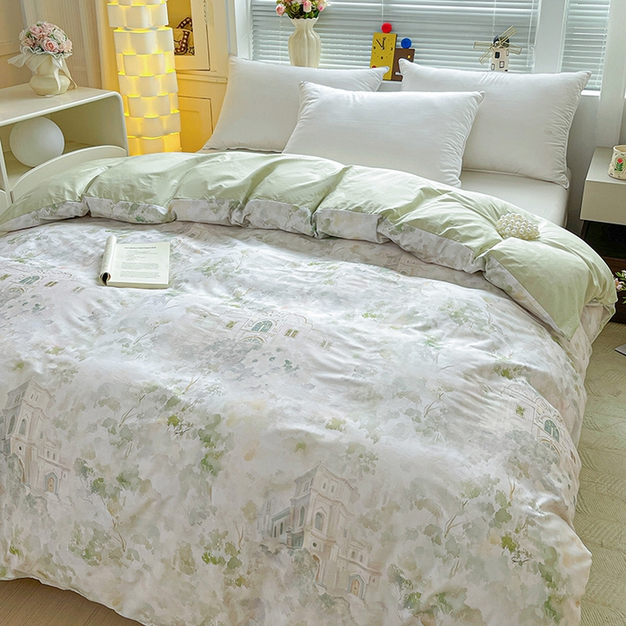 91家纺网 家纺一手货源 找家纺 大柏树 2026新款全棉纯棉13376印花单被套单品被套被套单件 洛克庄园