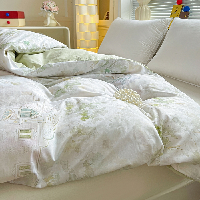 91家纺网 家纺一手货源 找家纺 大柏树 2026新款全棉纯棉13376印花单被套单品被套被套单件 洛克庄园