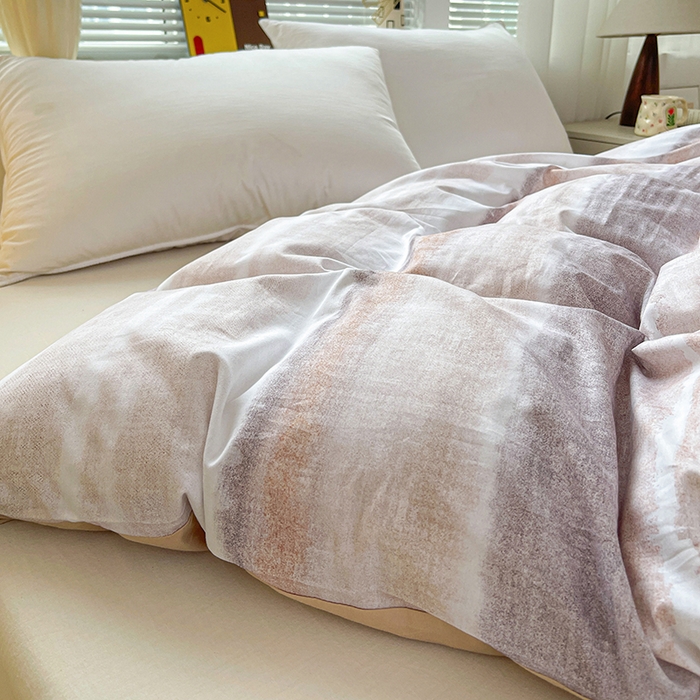 91家纺网 家纺一手货源 找家纺 大柏树 2026新款全棉纯棉13376印花单被套单品被套被套单件 月冉星河咖