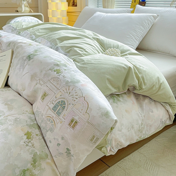 91家纺网 家纺一手货源 找家纺 大柏树 2026新款全棉纯棉13376印花单被套单品被套被套单件 洛克庄园