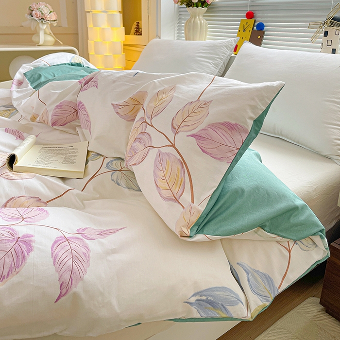 91家纺网 家纺一手货源 找家纺 大柏树 2026新款全棉纯棉13376印花单被套单品被套被套单件 满庭绿