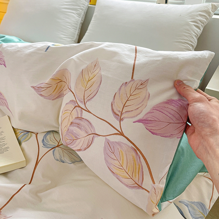 91家纺网 家纺一手货源 找家纺 大柏树 2026新款全棉纯棉13376印花单被套单品被套被套单件 满庭绿