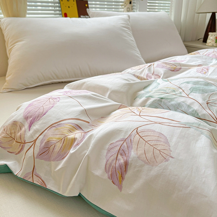 91家纺网 家纺一手货源 找家纺 大柏树 2026新款全棉纯棉13376印花单被套单品被套被套单件 满庭绿