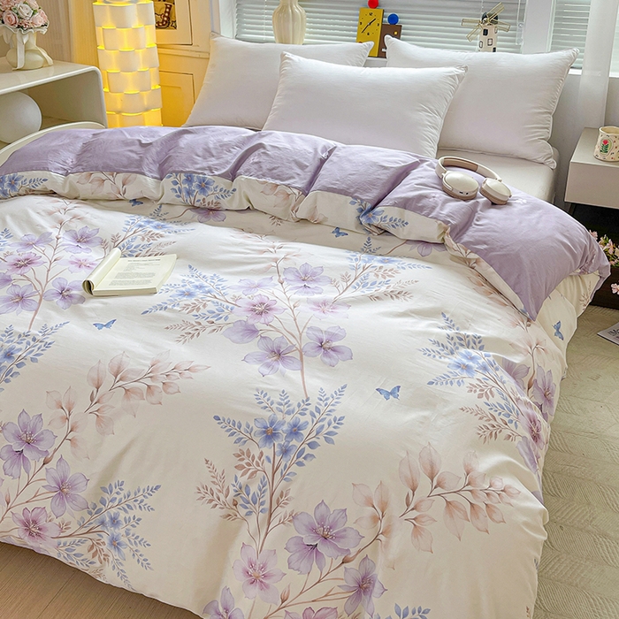 91家纺网 家纺一手货源 找家纺 大柏树 2026新款全棉纯棉13376印花单被套单品被套被套单件 晴川