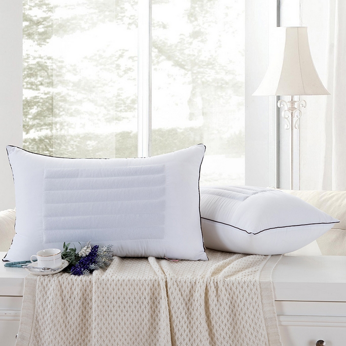 91家纺网 家纺一手货源 找家纺 （总）莉迪娅 2026春夏新款特价枕芯系列-磨毛荞麦两用枕中空纤维枕芯枕头