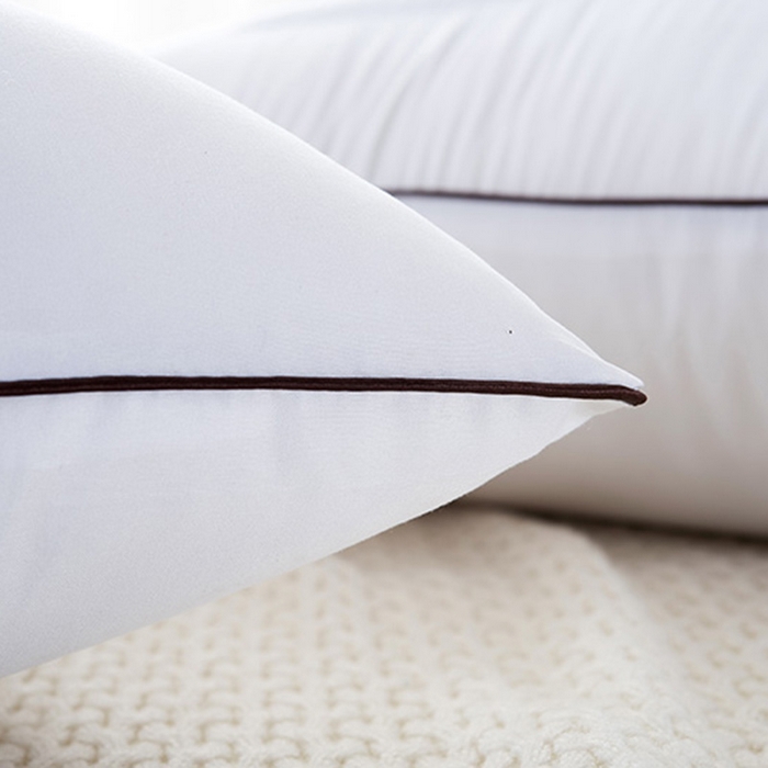 91家纺网 家纺一手货源 找家纺 （总）莉迪娅 2026春夏新款特价枕芯系列-磨毛荞麦两用枕中空纤维枕芯枕头