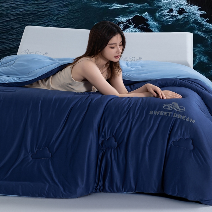 91家纺网 家纺一手货源 找家纺 （总）莉迪娅 2026新款深睡控温云朵被被子被芯