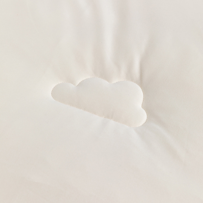 91家纺网 家纺一手货源 找家纺 莉迪娅 2026新款深睡控温云朵被被子被芯 米白拼浅绿