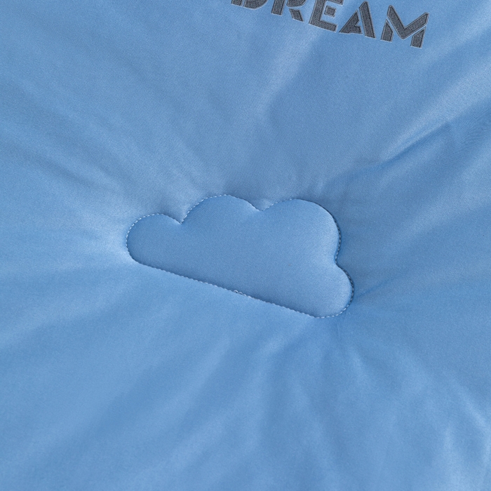 91家纺网 家纺一手货源 找家纺 莉迪娅 2026新款深睡控温云朵被被子被芯 天蓝拼浅咖