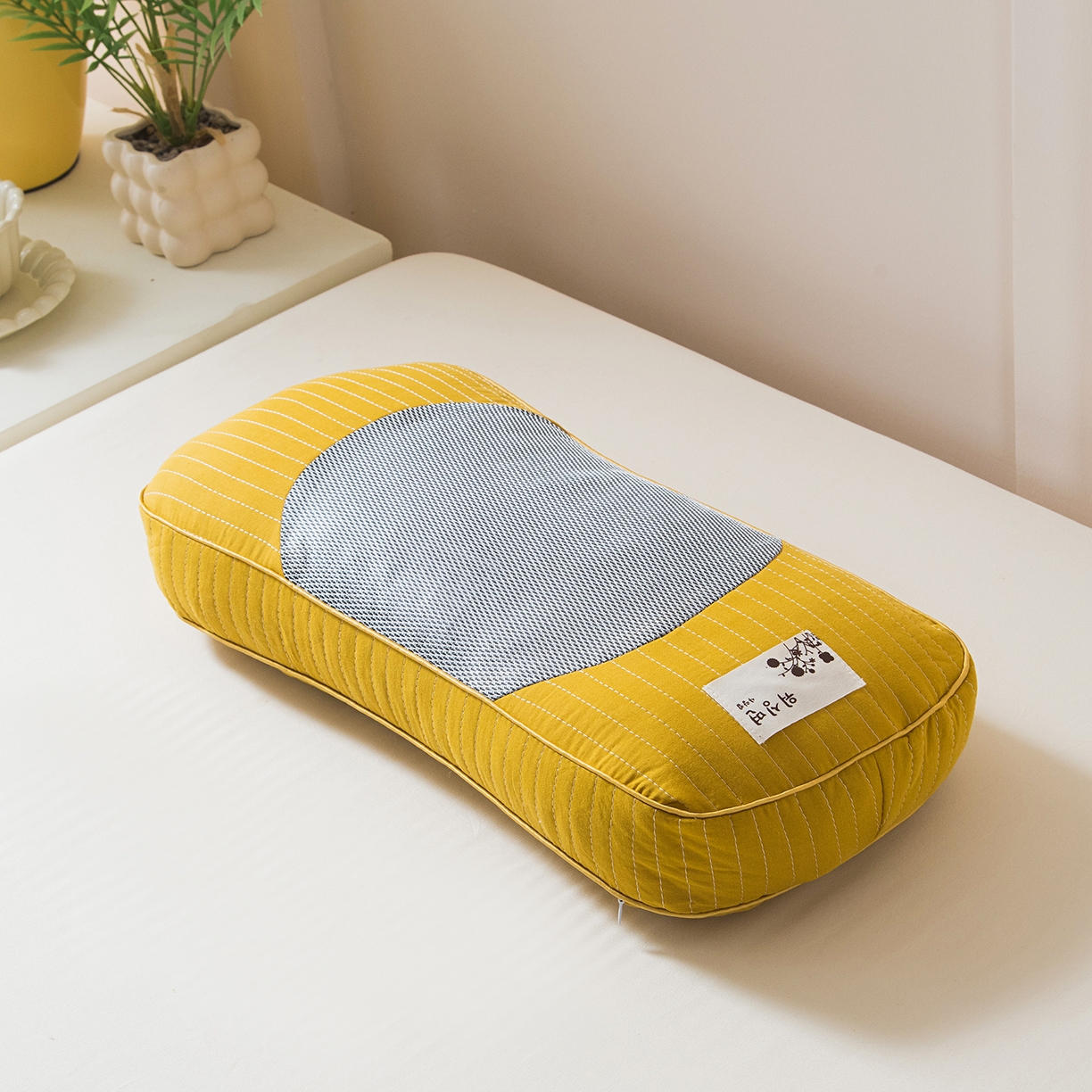 91家纺网 家纺一手货源 找家纺 （总）莉迪娅 2026新款纯棉荞麦枕头枕芯