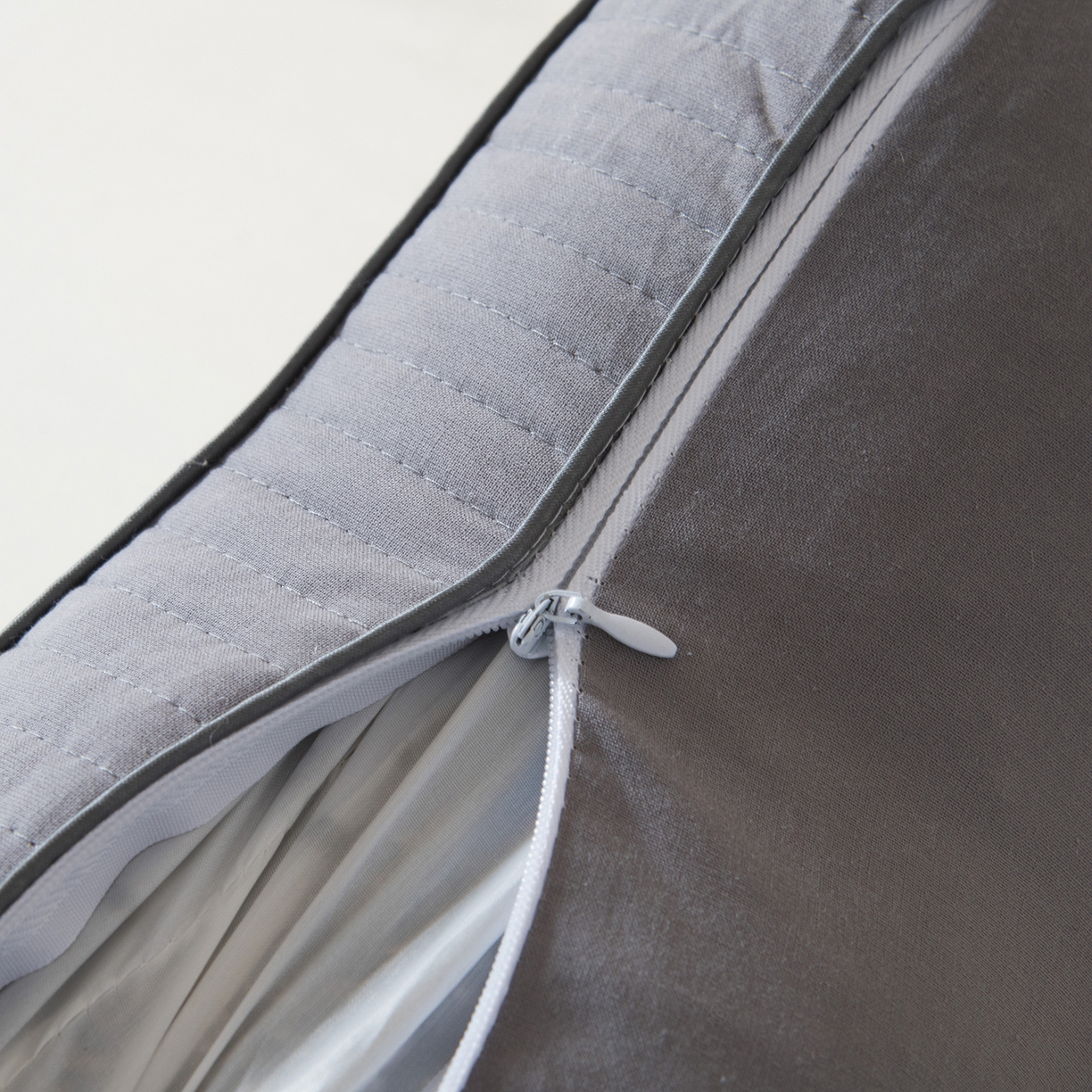 91家纺网 家纺一手货源 找家纺 莉迪娅 2026新款纯棉荞麦枕头枕芯 灰色