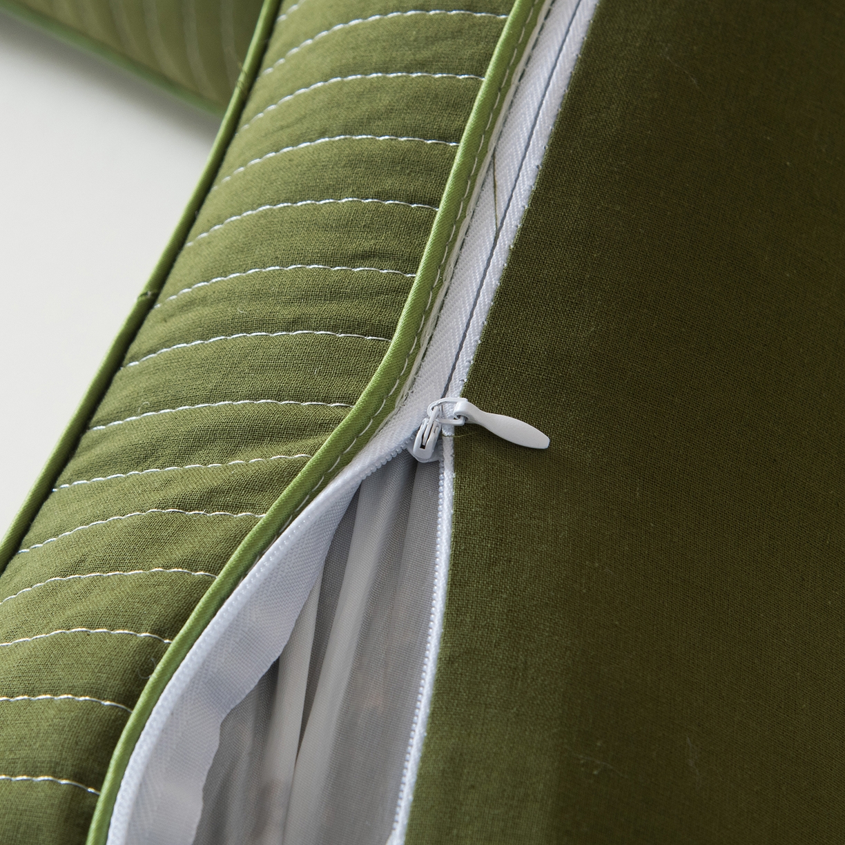 91家纺网 家纺一手货源 找家纺 莉迪娅 2026新款纯棉荞麦枕头枕芯 绿色