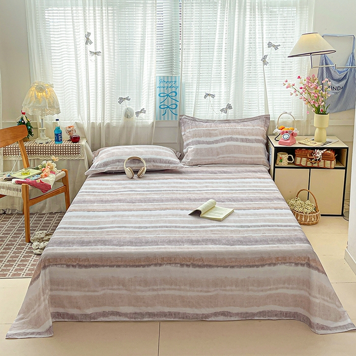 91家纺网 家纺一手货源 找家纺 （总）大柏树 2026新款全棉纯棉13376印花单床单单品床单床单单件