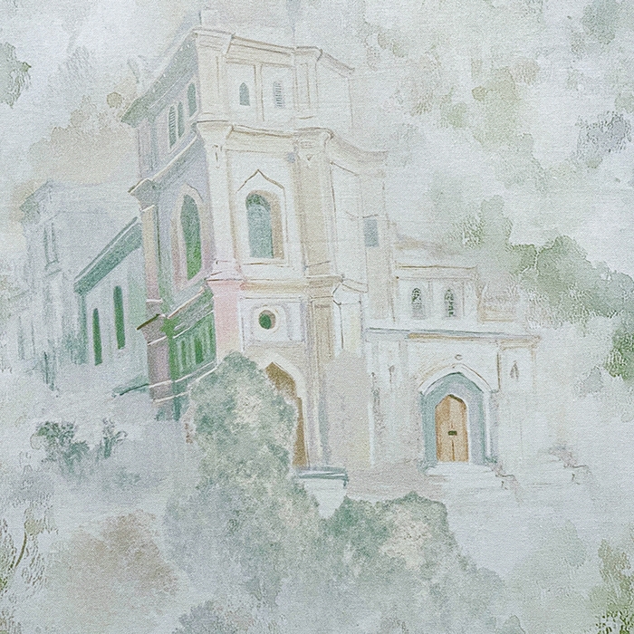 91家纺网 家纺一手货源 找家纺 大柏树 2026新款全棉纯棉13376印花单床单单品床单床单单件 洛克庄园