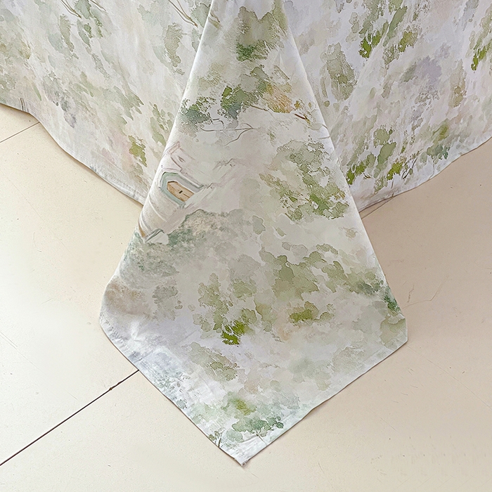 91家纺网 家纺一手货源 找家纺 大柏树 2026新款全棉纯棉13376印花单床单单品床单床单单件 洛克庄园