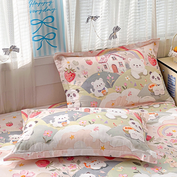 91家纺网 家纺一手货源 找家纺 （总）大柏树 2026新款全棉纯棉13376印花单床单单品床单床单单件