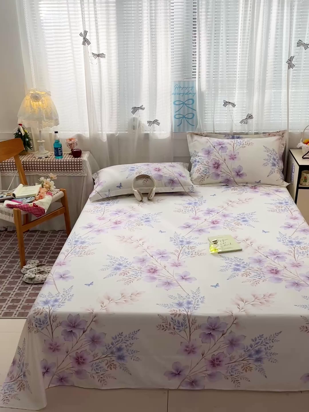 91家纺网 家纺一手货源 找家纺 大柏树 2026新款全棉纯棉13376印花单床单单品床单床单单件 晴川