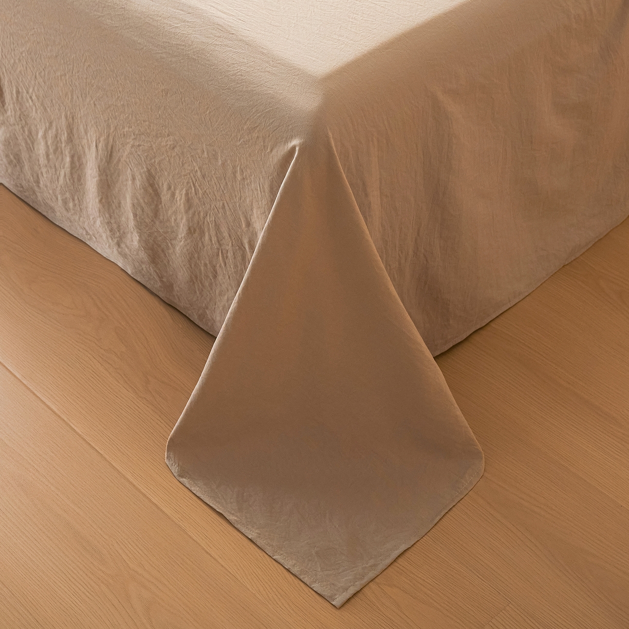 91家纺网 家纺一手货源 找家纺 寐眠 2026新款水洗棉花夏被夏凉被空调被 拿铁细格