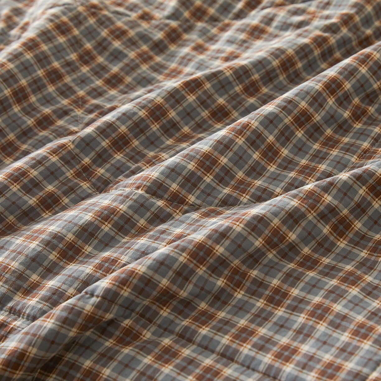 91家纺网 家纺一手货源 找家纺 寐眠 2026新款水洗棉花夏被夏凉被空调被 亚麻蓝调