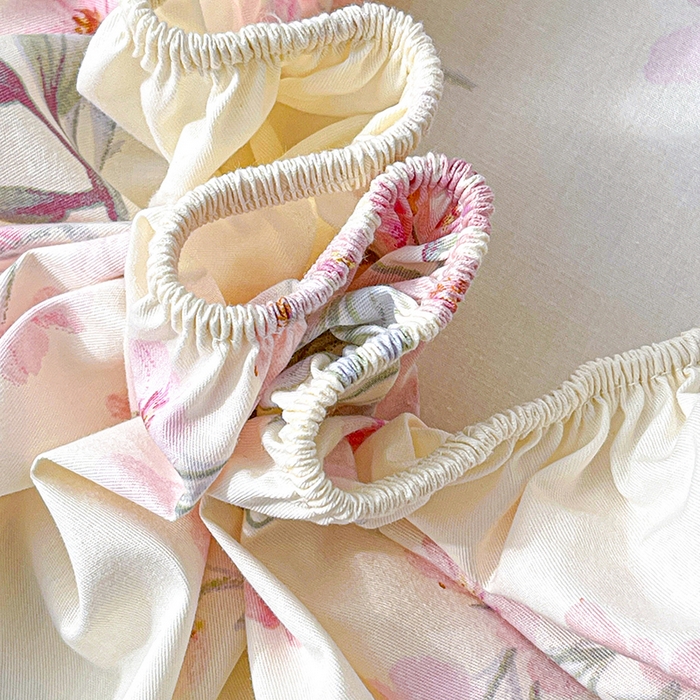 91家纺网 家纺一手货源 找家纺 大柏树 2026新款全棉纯棉13376印花单床笠单品床笠床笠单件 花织梦粉