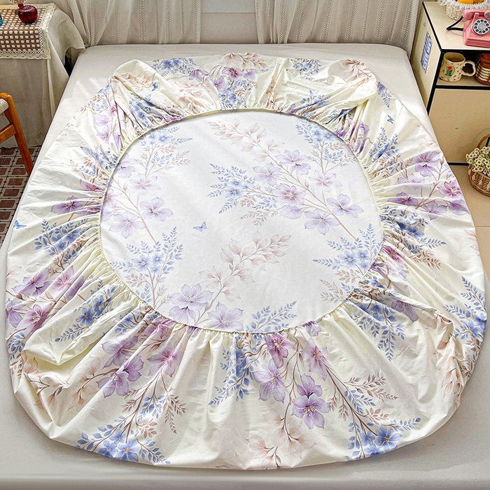 91家纺网 家纺一手货源 找家纺 大柏树 2026新款全棉纯棉13376印花单床笠单品床笠床笠单件 晴川