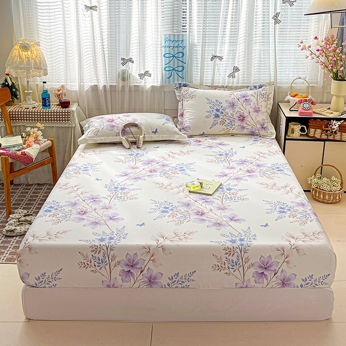 91家纺网 家纺一手货源 找家纺 大柏树 2026新款全棉纯棉13376印花单床笠单品床笠床笠单件 晴川