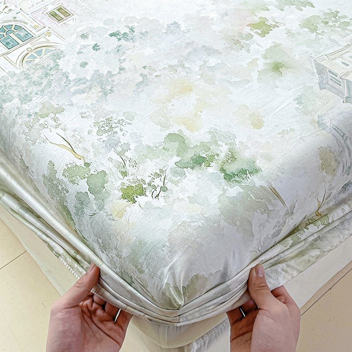 91家纺网 家纺一手货源 找家纺 大柏树 2026新款全棉纯棉13376印花单床笠单品床笠床笠单件 洛克庄园