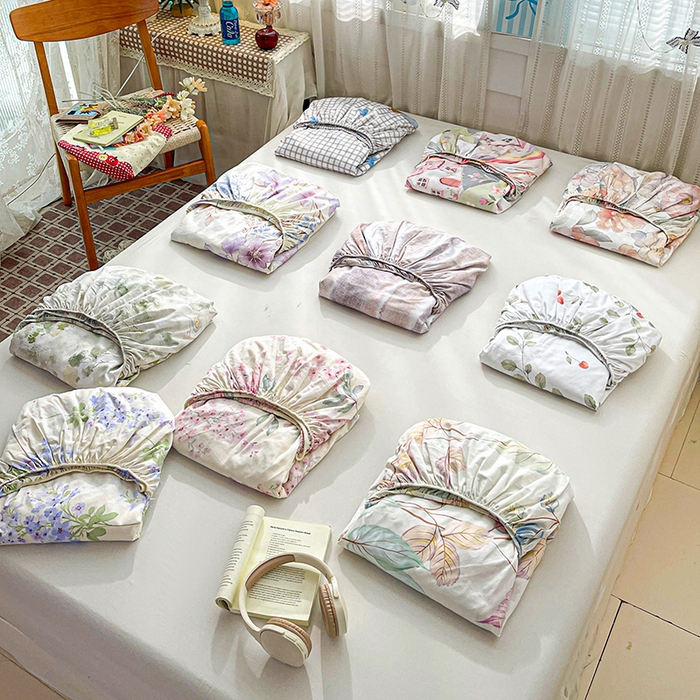 91家纺网 家纺一手货源 找家纺 （总）大柏树 2026新款全棉纯棉13376印花单床笠单品床笠床笠单件