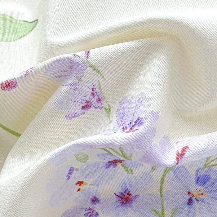 91家纺网 家纺一手货源 找家纺 大柏树 2026新款全棉纯棉13376印花单床笠单品床笠床笠单件 花织梦紫