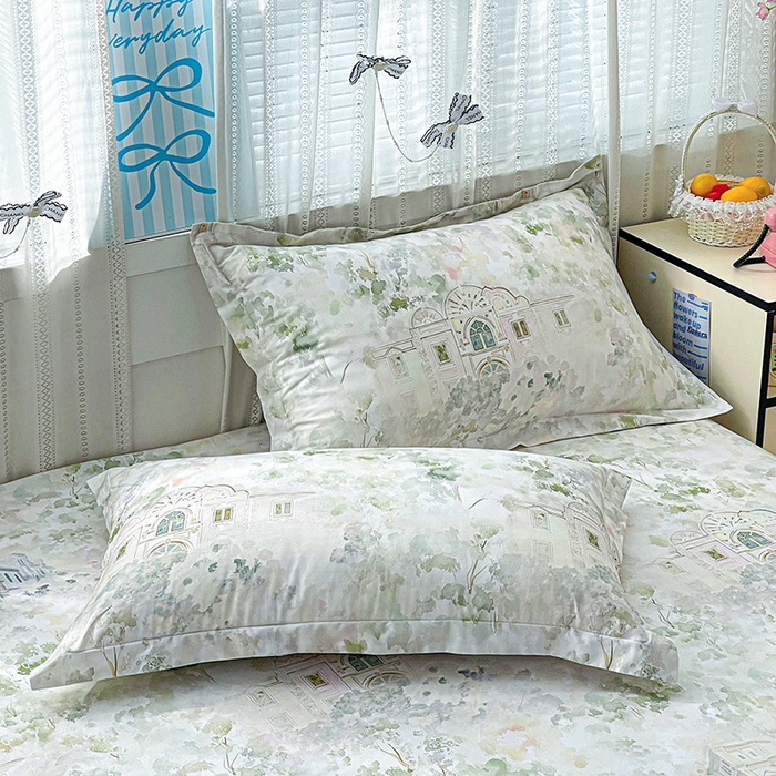 91家纺网 家纺一手货源 找家纺 大柏树 2026新款全棉纯棉13376印花单床笠单品床笠床笠单件 洛克庄园