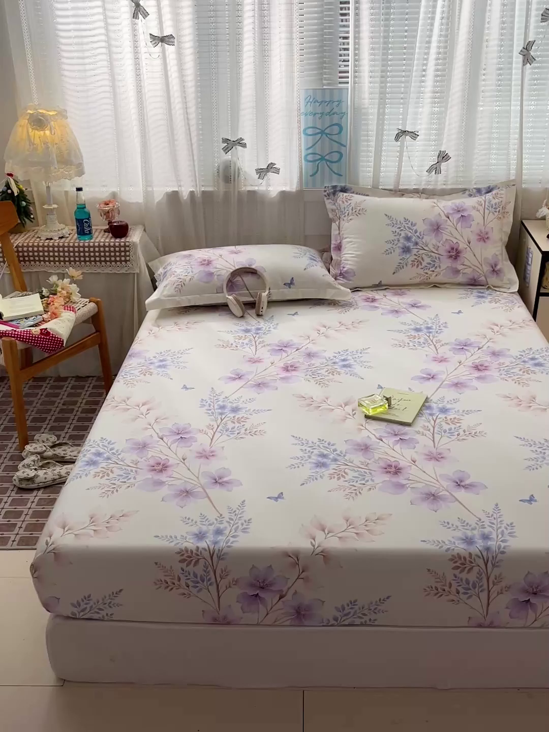 91家纺网 家纺一手货源 找家纺 大柏树 2026新款全棉纯棉13376印花单床笠单品床笠床笠单件 晴川