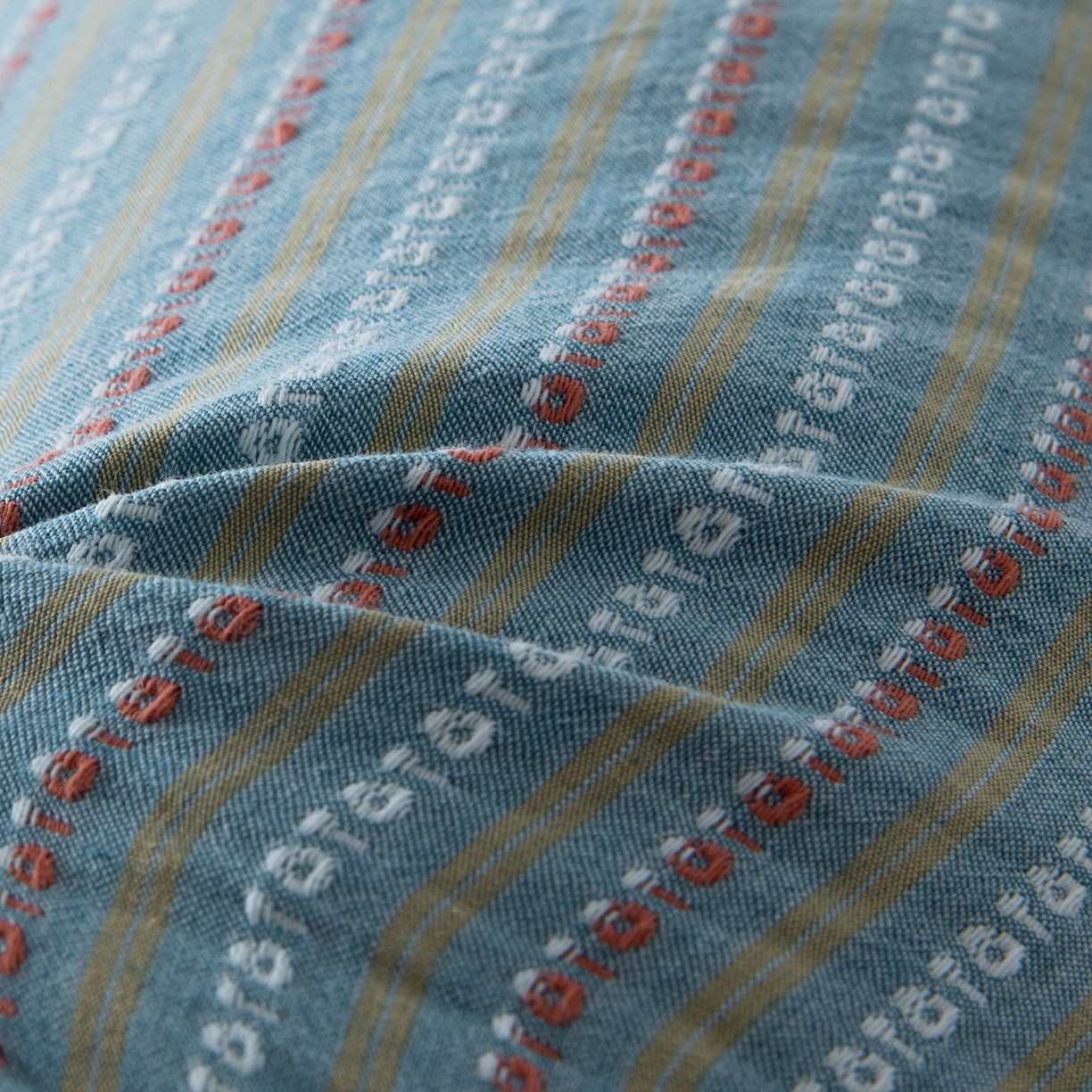 91家纺网 家纺一手货源 找家纺 莉迪娅 2026新款全棉立体条纹荞麦糖果枕枕头枕芯 糖果枕-绿灰