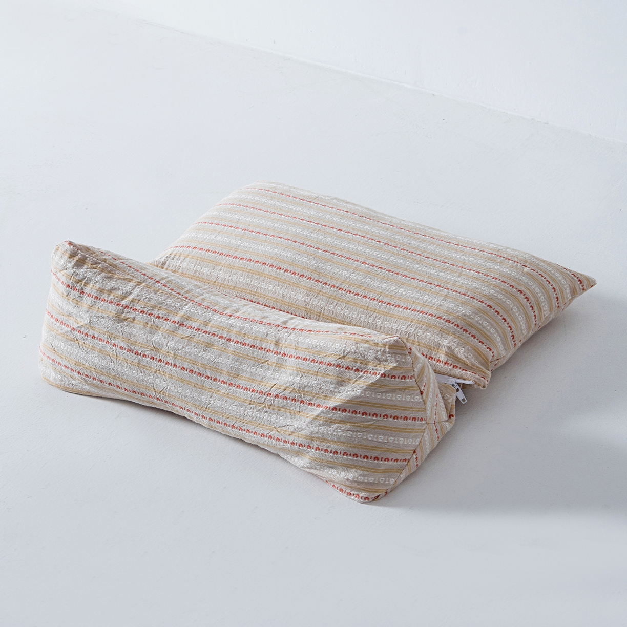 91家纺网 家纺一手货源 找家纺 （总）莉迪娅 2026新款三角牵引组合荞麦枕枕头枕芯