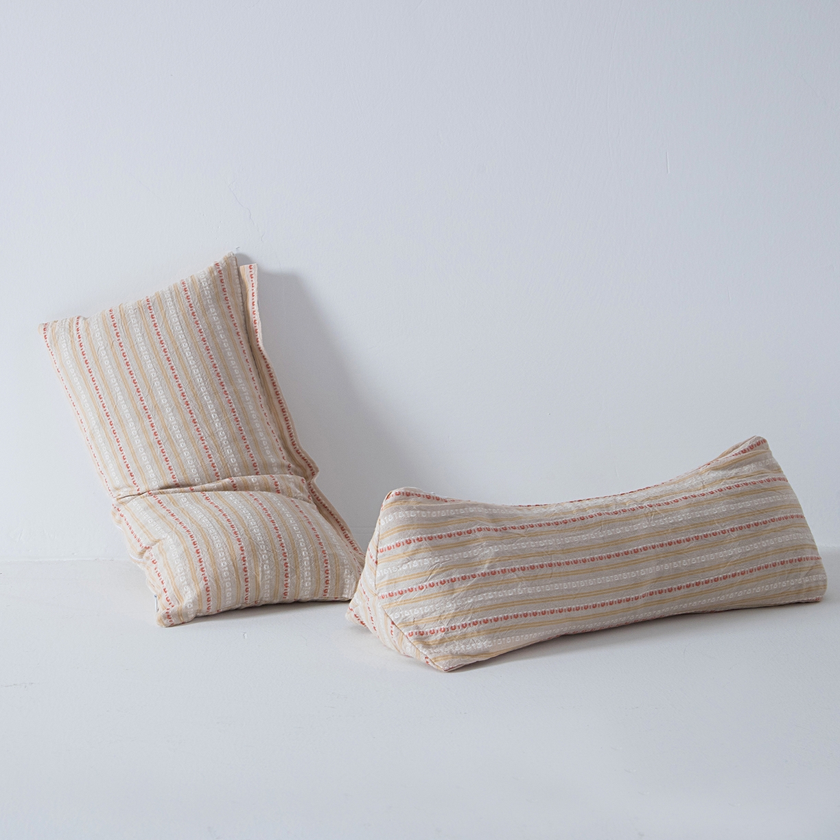 91家纺网 家纺一手货源 找家纺 莉迪娅 2026新款三角牵引组合荞麦枕枕头枕芯 三角枕-咖