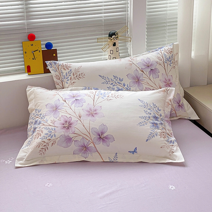 91家纺网 家纺一手货源 找家纺 （总）大柏树 2026新款全棉纯棉13376印花单枕套单品枕套枕套单件