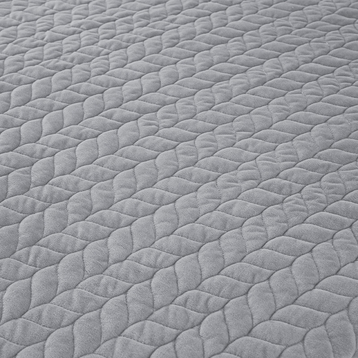 91家纺网 家纺一手货源 找家纺 莉迪娅 2026新款立体雕花牛奶绒床盖四件套-轻奢花语 轻奢花语-深灰