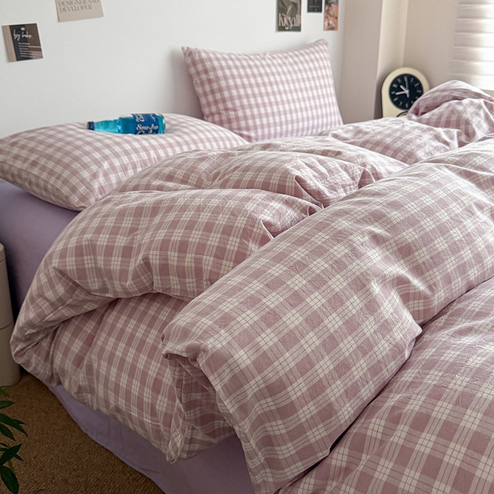 91家纺网 家纺一手货源 找家纺 （总）大柏树 2026新款全棉纯棉水洗棉四件套