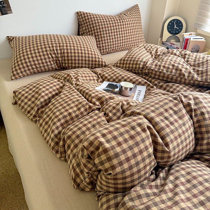 91家纺网 家纺一手货源 找家纺 （总）大柏树 2026新款全棉纯棉水洗棉四件套