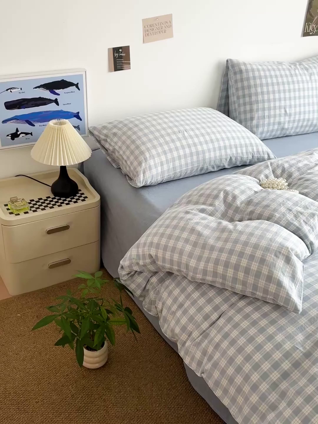 91家纺网 家纺一手货源 找家纺 大柏树 2026新款全棉纯棉水洗棉四件套 奶油兰