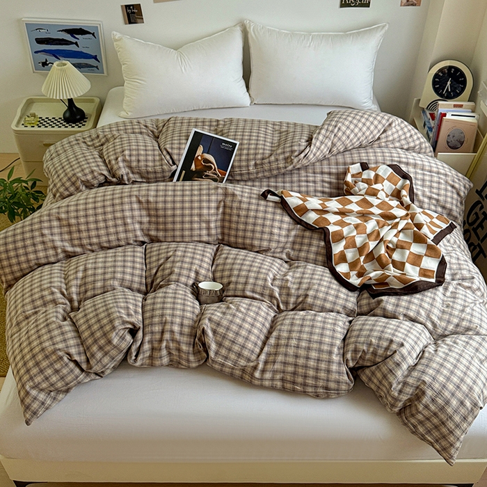 91家纺网 家纺一手货源 找家纺 （总）大柏树 2026新款全棉纯棉水洗棉单被套单品被套被套单件