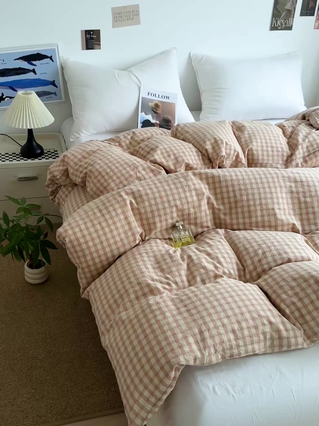 91家纺网 家纺一手货源 找家纺 大柏树 2026新款全棉纯棉水洗棉单被套单品被套被套单件 朵拉粉