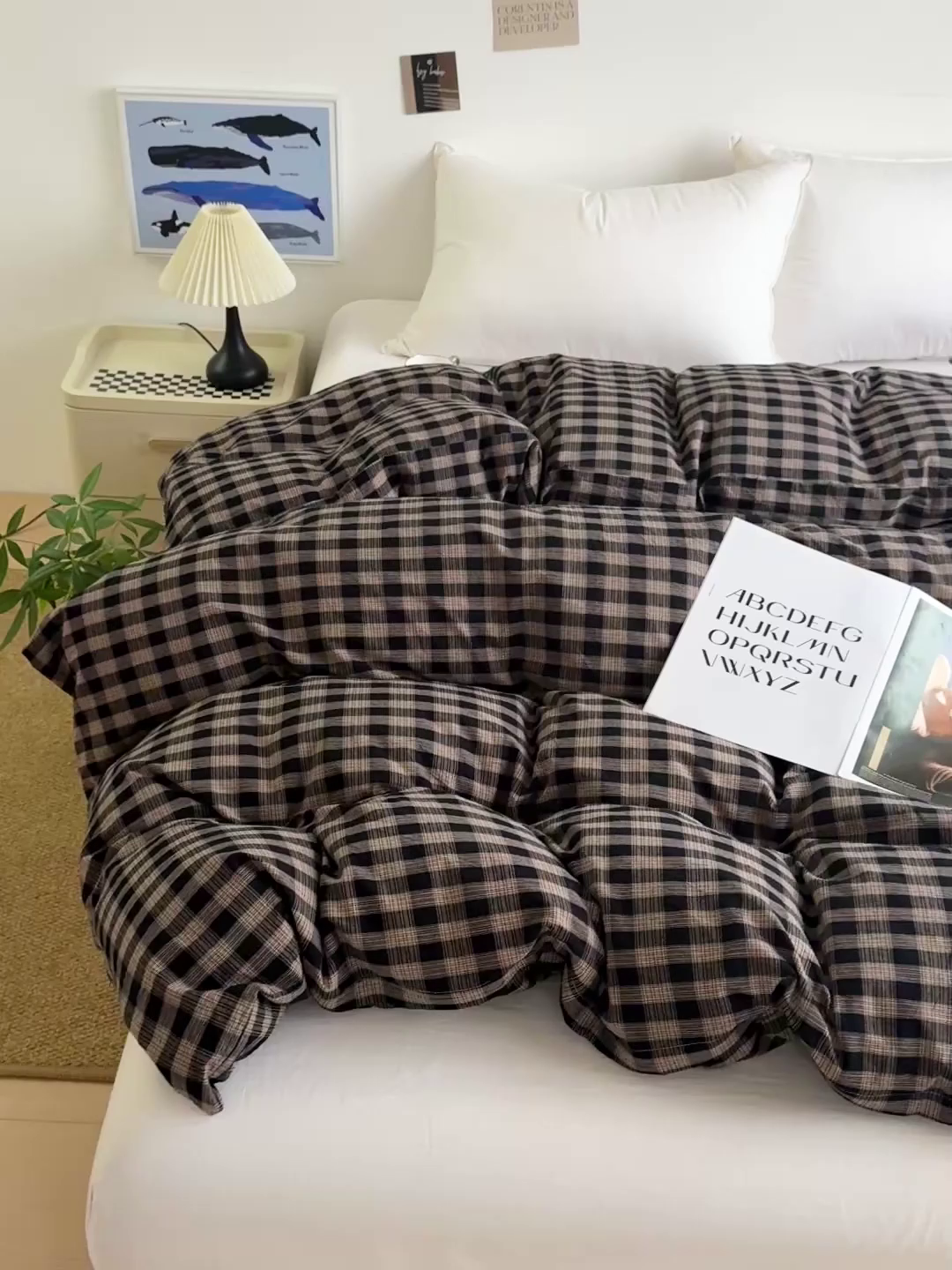 91家纺网 家纺一手货源 找家纺 大柏树 2026新款全棉纯棉水洗棉单被套单品被套被套单件 重楼黑