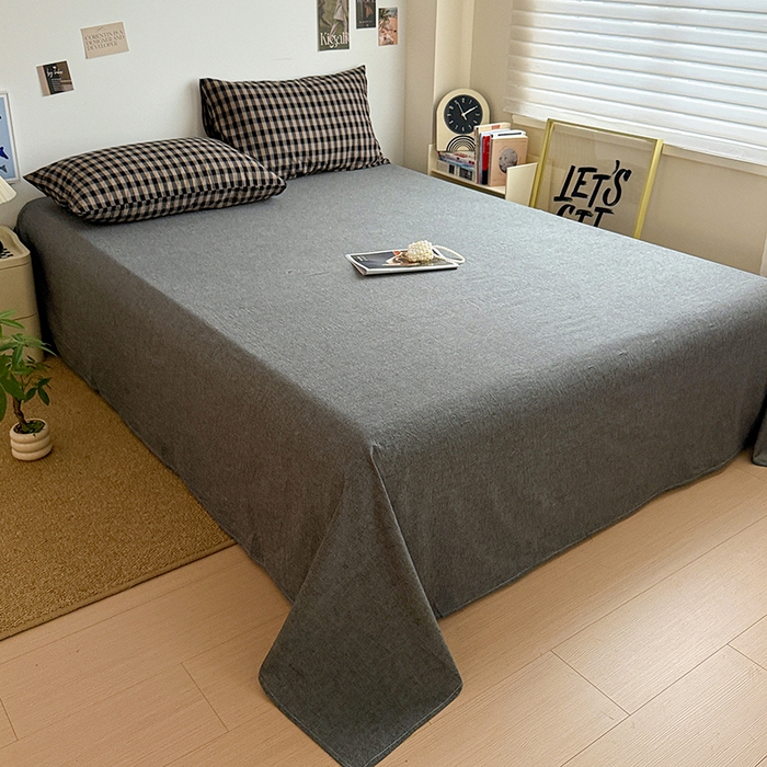 91家纺网 家纺一手货源 找家纺 （总）大柏树 2026新款全棉纯棉水洗棉单床单单品床单床单单件