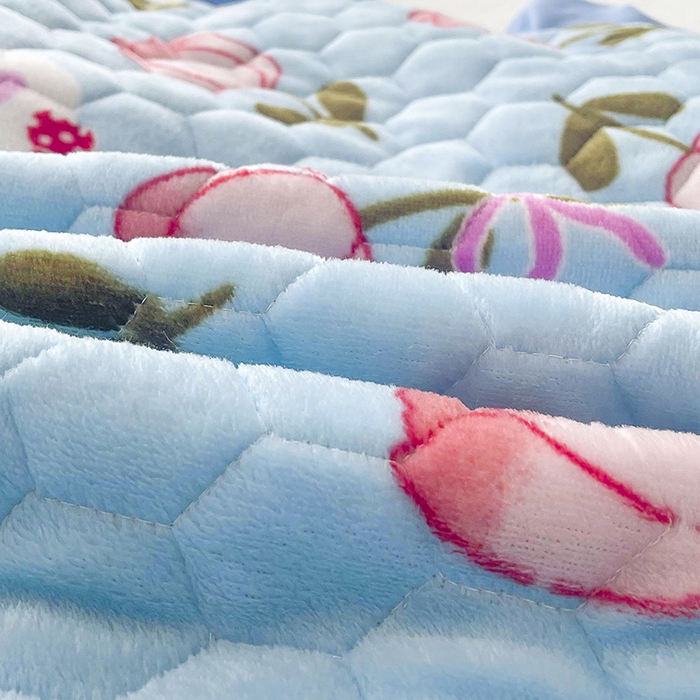 91家纺网 家纺一手货源 找家纺 莉迪娅 2026新款法兰绒花边枕套牛奶绒枕套韩版枕套 郁金香